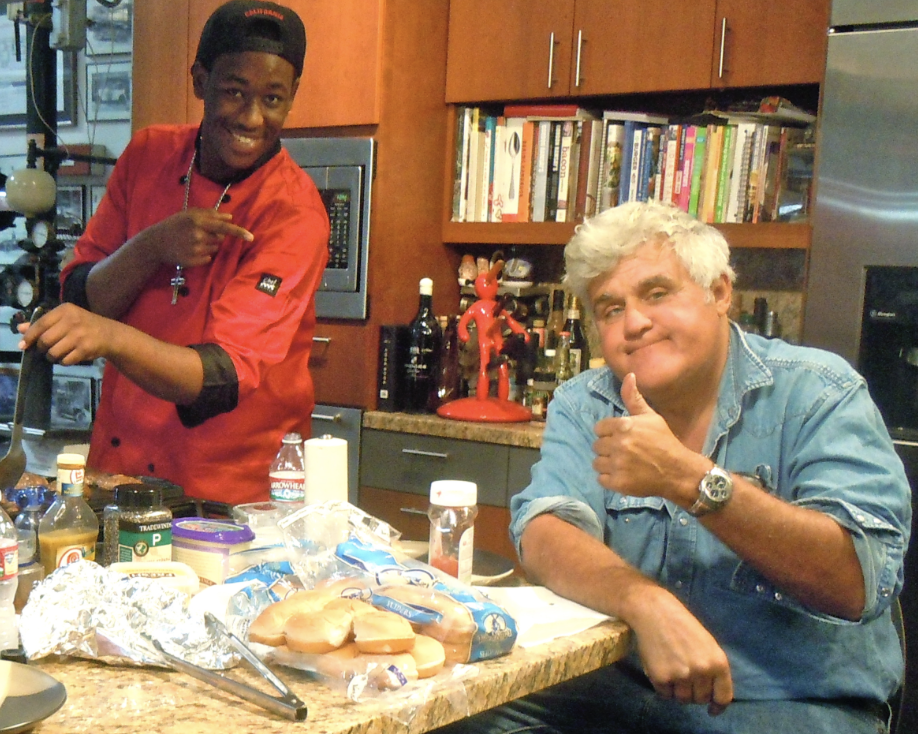 Jay-Leno-fosters-a-chef